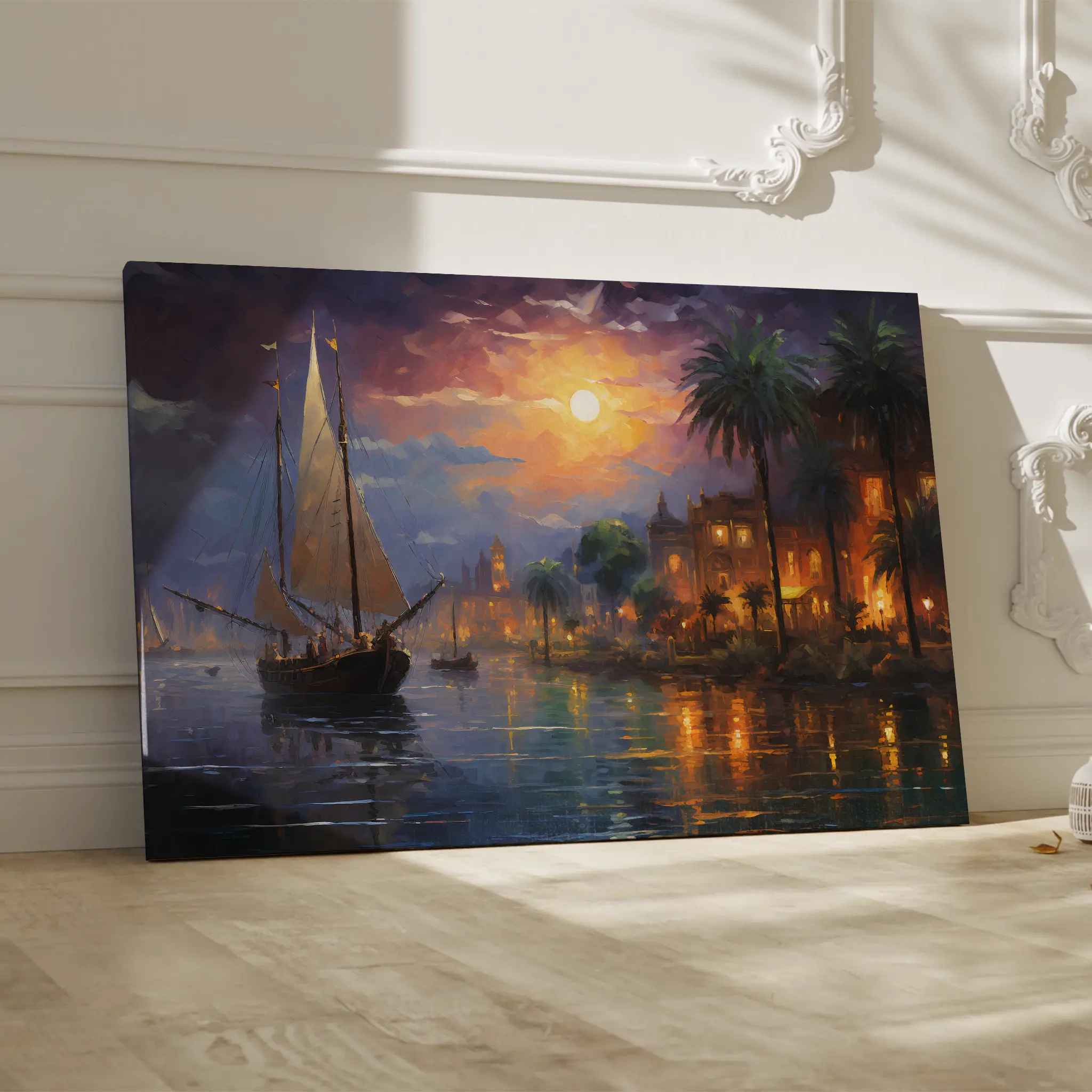 Landscape Canvas Wall Art WAD133-L 90 x 60 cm / Stretched on hidden frame