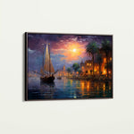 Landscape 133 Canvas Art 90 x 60 cm / Stretched on hidden frame