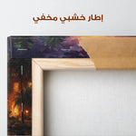Landscape 133 Canvas Art 90 x 60 cm / Stretched on hidden frame