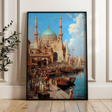 Orientalist 133 Canvas Art 90 x 60 cm / Stretched on hidden frame
