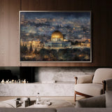 Palestine 133 Canvas Art 60 x 40 cm / Stretched on hidden frame