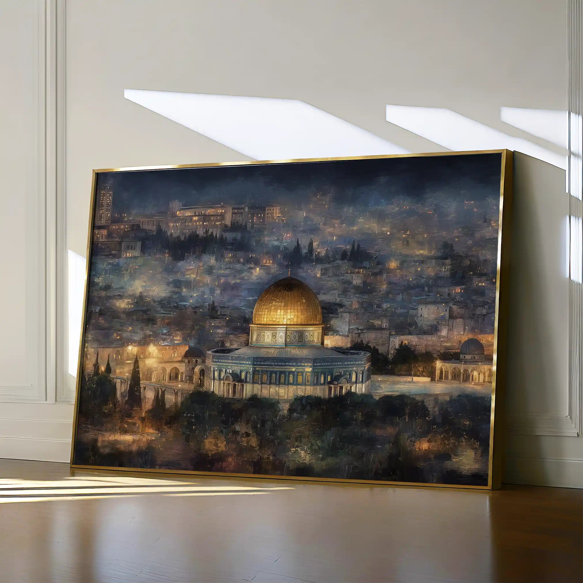 Palestine 133 Canvas Art 60 x 40 cm / Stretched on hidden frame