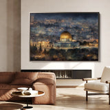 Palestine 133 Canvas Art 60 x 40 cm / Stretched on hidden frame