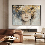 Portrait 133 Canvas Art 90 x 60 cm / Stretched on hidden frame