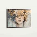 Portrait 133 Canvas Art 90 x 60 cm / Stretched on hidden frame