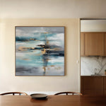 Abstract 1332 Canvas Art 60 x 60 cm / Stretched on hidden frame