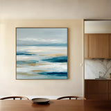 Abstract 1333 Canvas Art 60 x 60 cm / Stretched on hidden frame