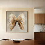 Abstract 1334 Canvas Art 60 x 60 cm / Stretched on hidden frame