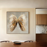 Abstract 1334 Canvas Art 60 x 60 cm / Stretched on hidden frame