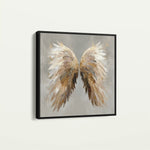 Abstract 1334 Canvas Art 60 x 60 cm / Stretched on hidden frame