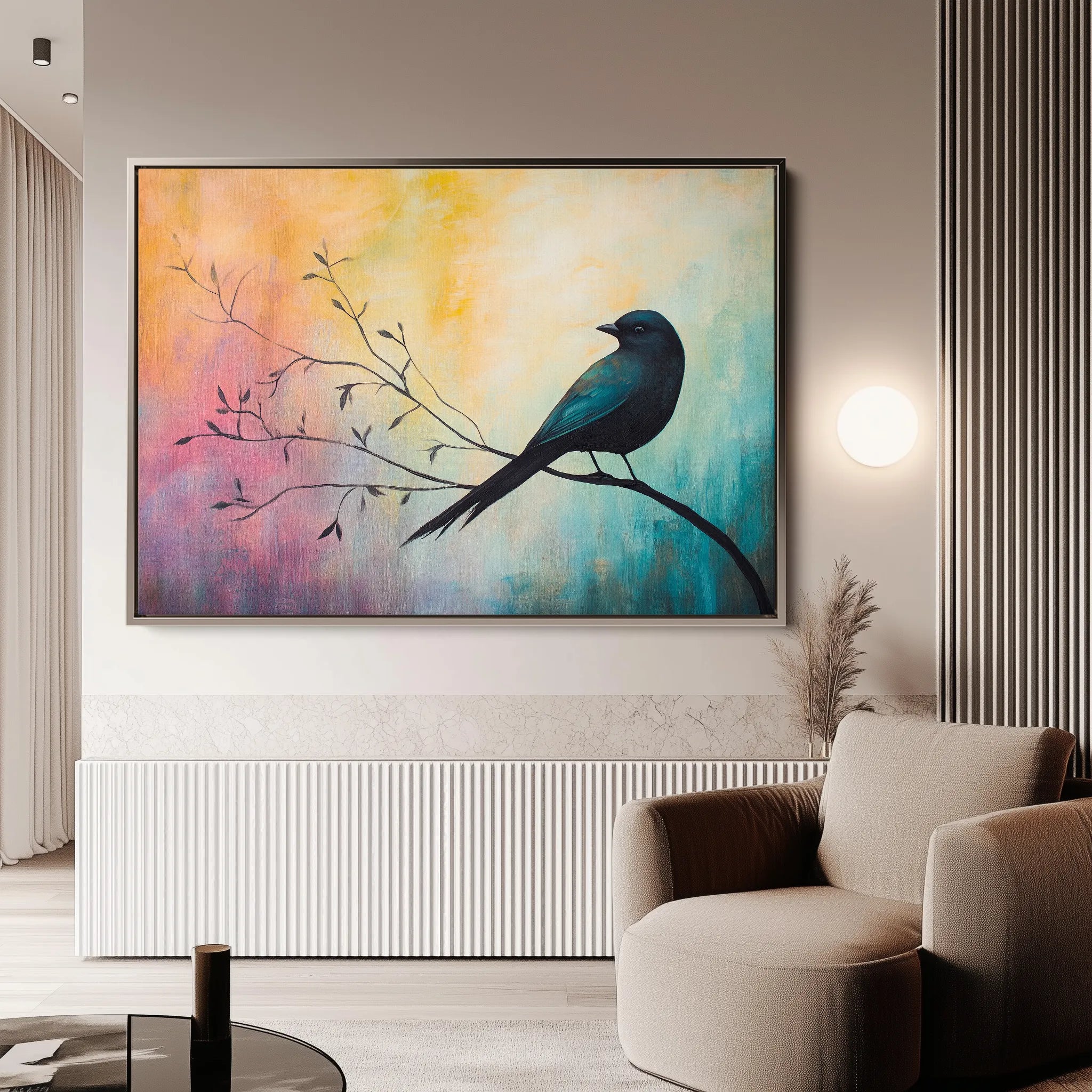 Animals Canvas Wall Art WAD134-AN 90 x 60 cm / Stretched on hidden frame