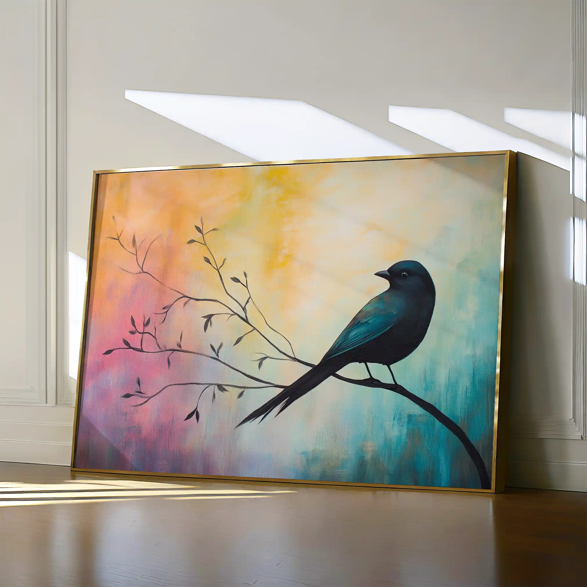 Animals 134 Canvas Art 90 x 60 cm / Stretched on hidden frame