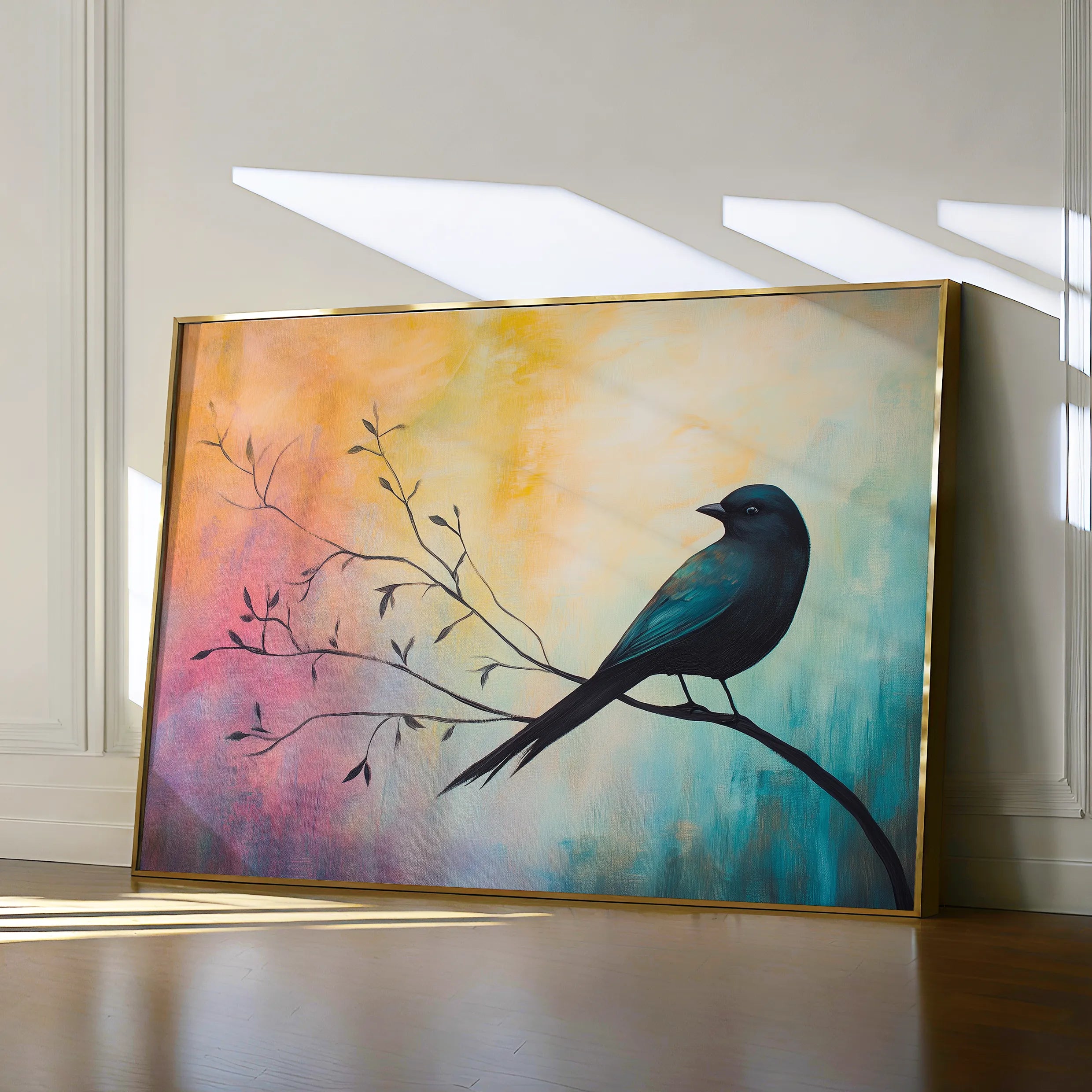 Animals Canvas Wall Art WAD134-AN 90 x 60 cm / Stretched on hidden frame