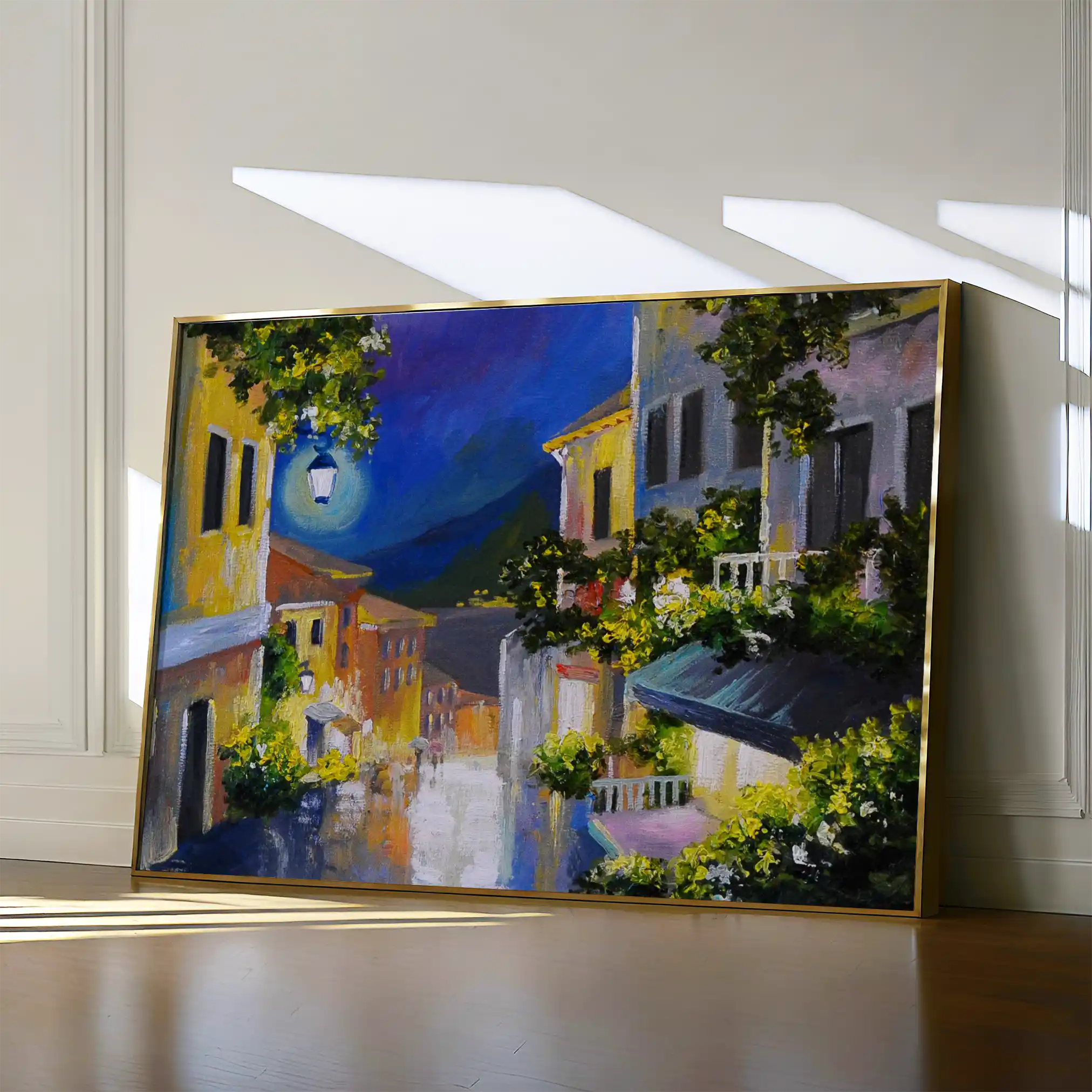 Landscape 134 Canvas Art 90 x 60 cm / Stretched on hidden frame
