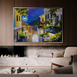 Landscape 134 Canvas Art 90 x 60 cm / Stretched on hidden frame
