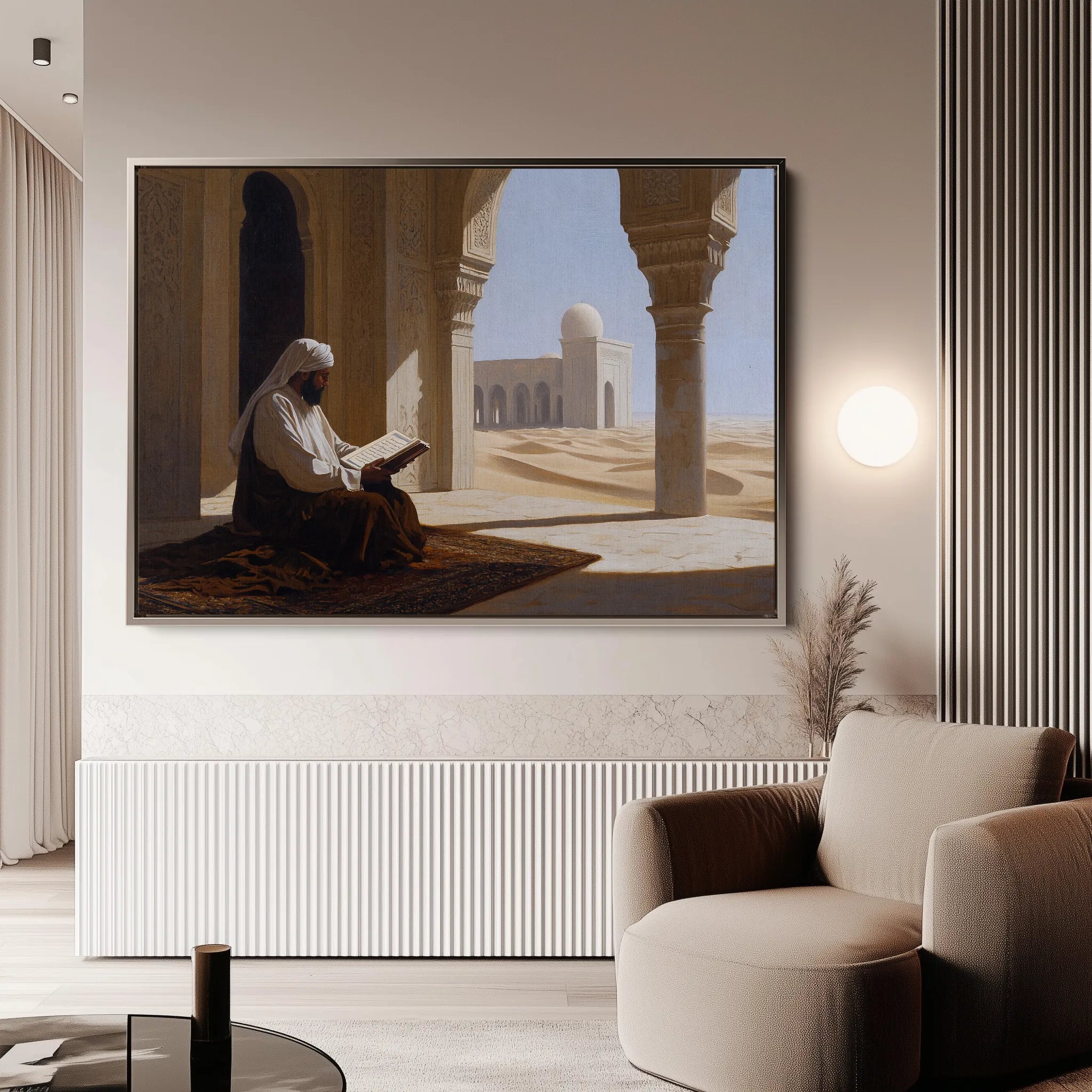 Orientalist Canvas Wall Art WAD134-OR 90 x 60 cm / Stretched on hidden frame