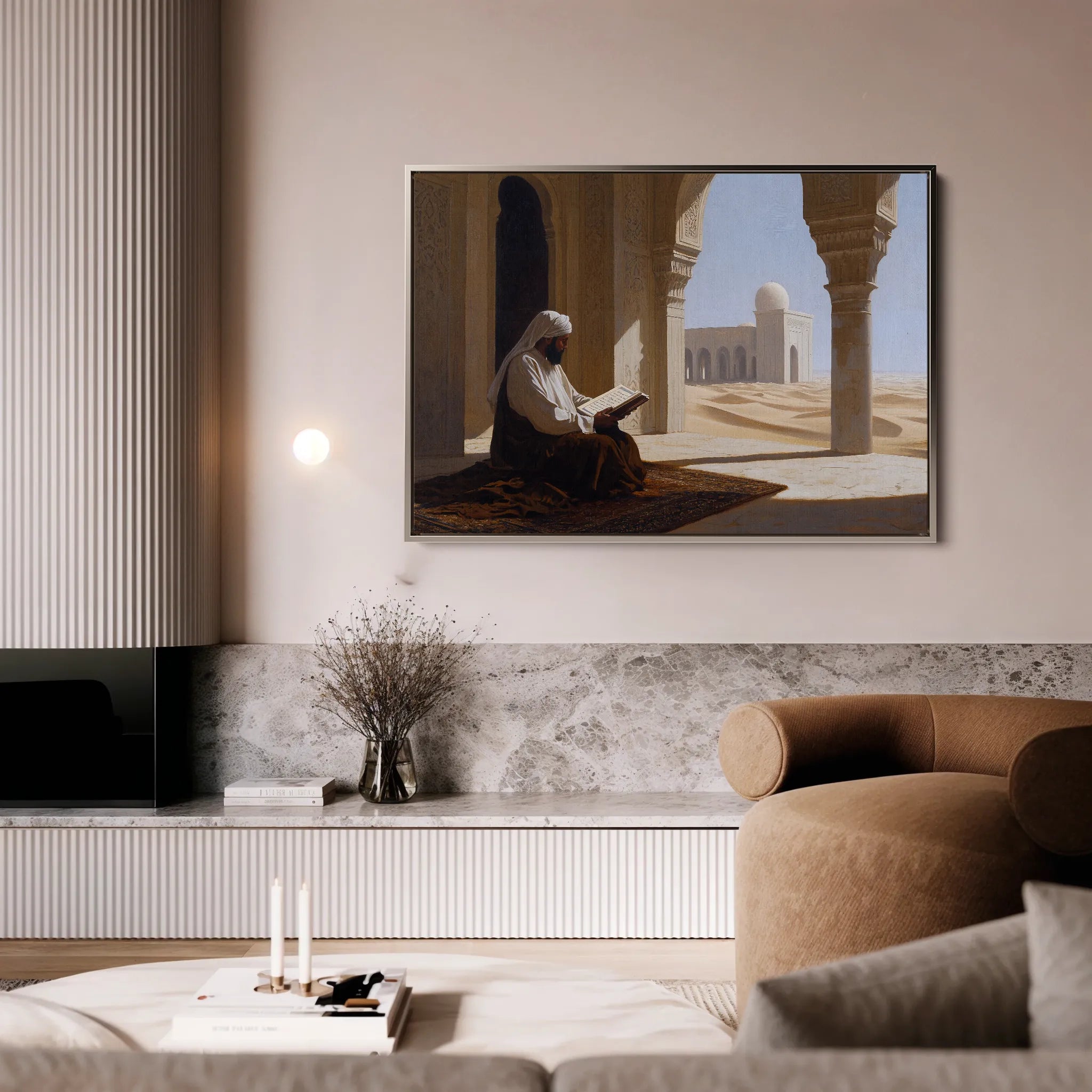 Orientalist Canvas Wall Art WAD134-OR 90 x 60 cm / Stretched on hidden frame