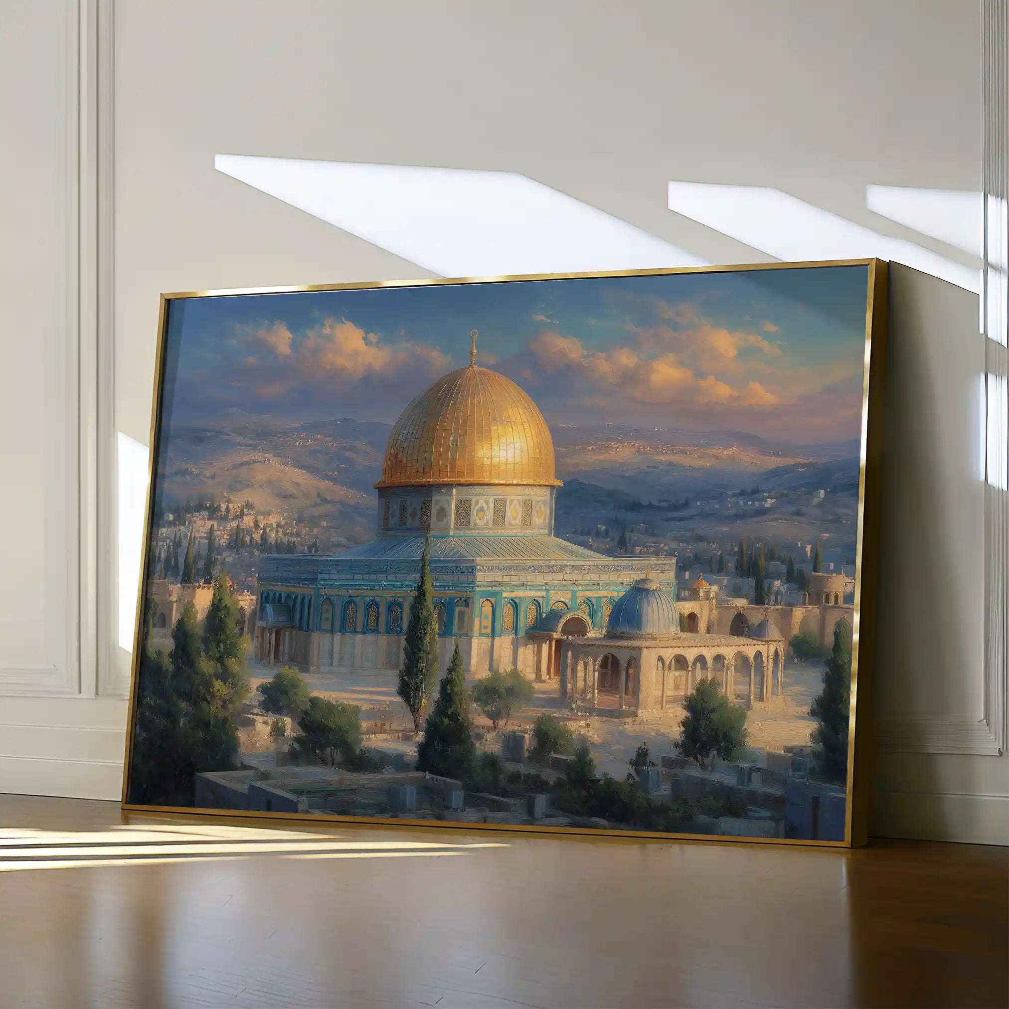 Palestine 134 Canvas Art 60 x 40 cm / Stretched on hidden frame