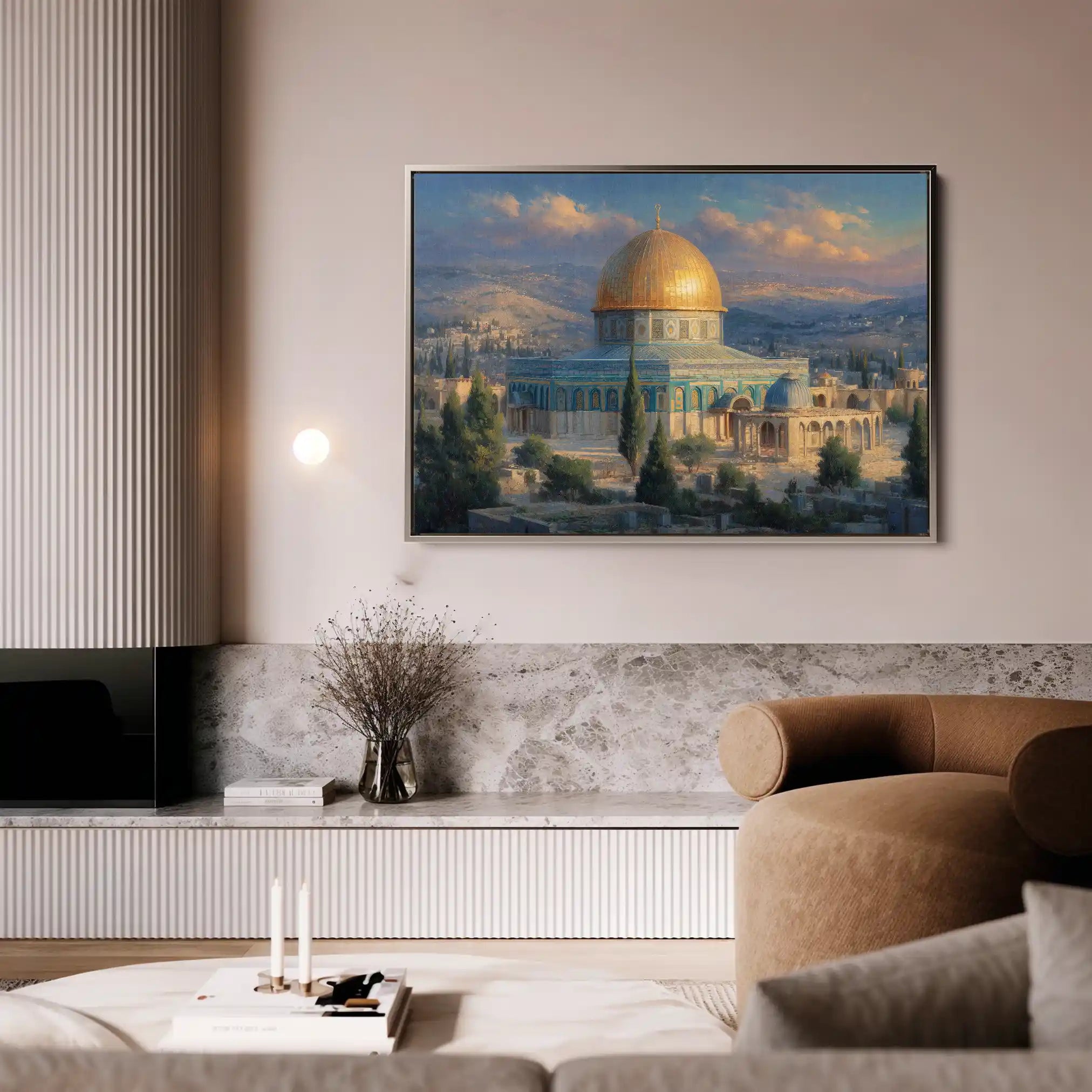 Palestine 134 Canvas Art 60 x 40 cm / Stretched on hidden frame
