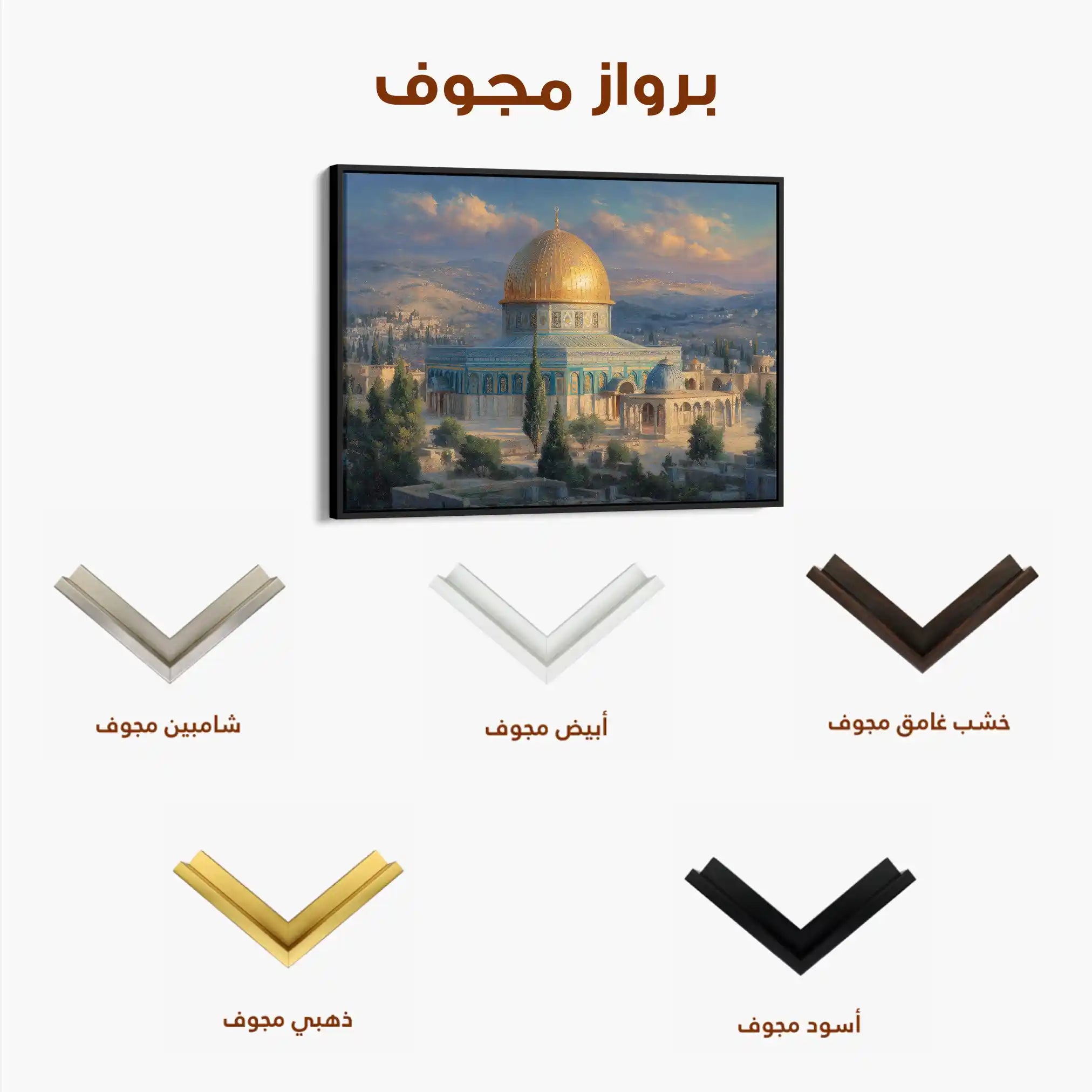 Palestine 134 Canvas Art 60 x 40 cm / Stretched on hidden frame