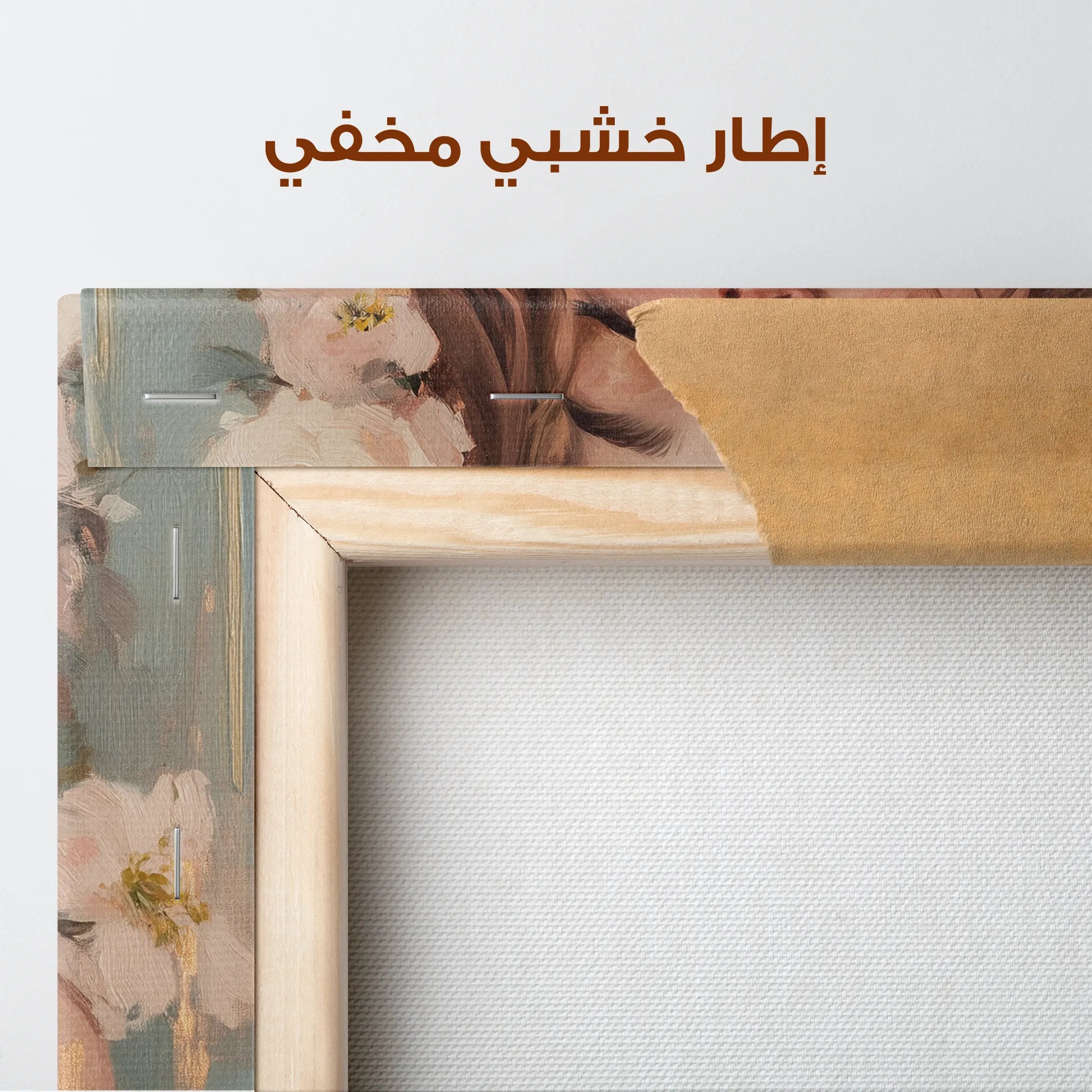 Portrait Canvas Wall Art WAD134-P 90 x 60 cm / Stretched on hidden frame