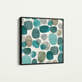 Abstract 1342 Canvas Art 60 x 60 cm / Stretched on hidden frame