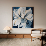 Floral Canvas Wall Art WAD1342-F 80 x 80 cm / Stretched on hidden frame