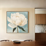 Floral Canvas Wall Art WAD1343-F 80 x 80 cm / Stretched on hidden frame