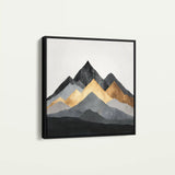 Abstract 1345 Canvas Art 60 x 60 cm / Stretched on hidden frame