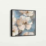 Floral Canvas Wall Art WAD1348-F 80 x 80 cm / Stretched on hidden frame