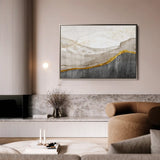 Abstract 135 Canvas Art 60 x 40 cm / Stretched on hidden frame