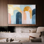Boho 135 Canvas Art 90 x 60 cm / Stretched on hidden frame