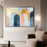 Boho 135 Canvas Art 90 x 60 cm / Stretched on hidden frame