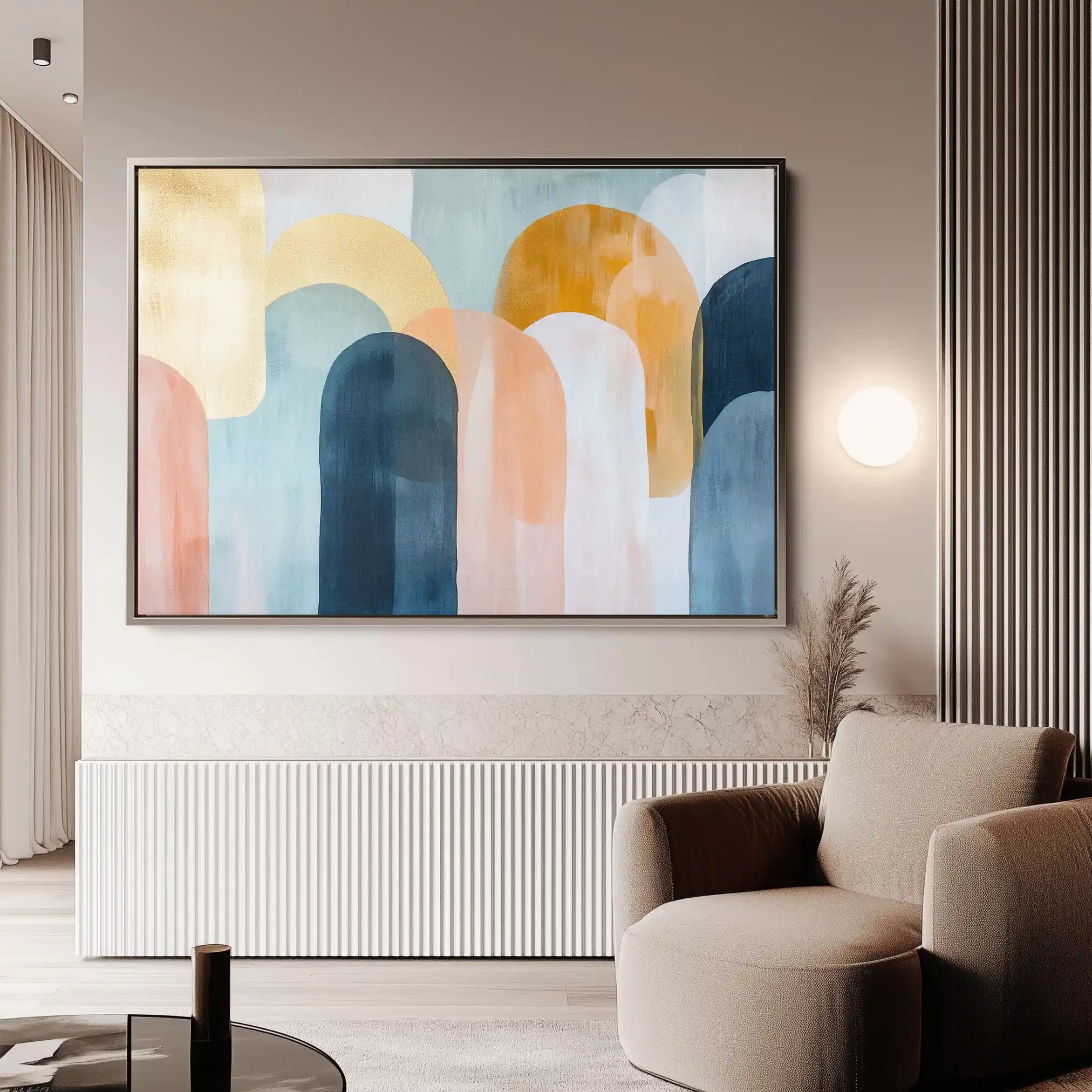 Boho 135 Canvas Art 90 x 60 cm / Stretched on hidden frame