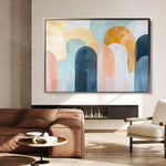 Boho 135 Canvas Art 90 x 60 cm / Stretched on hidden frame