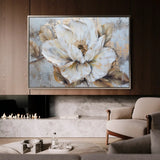 Floral Canvas Wall Art WAD135-F 90 x 60 cm / Stretched on hidden frame