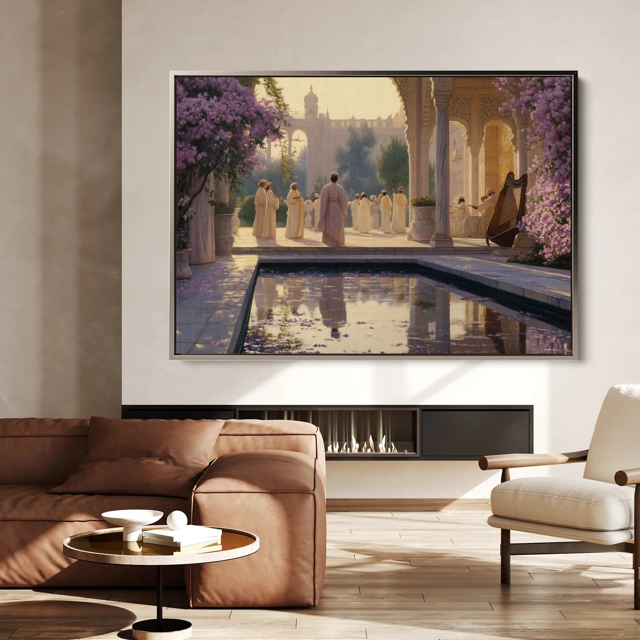 Orientalist Canvas Wall Art WAD135-OR 90 x 60 cm / Stretched on hidden frame