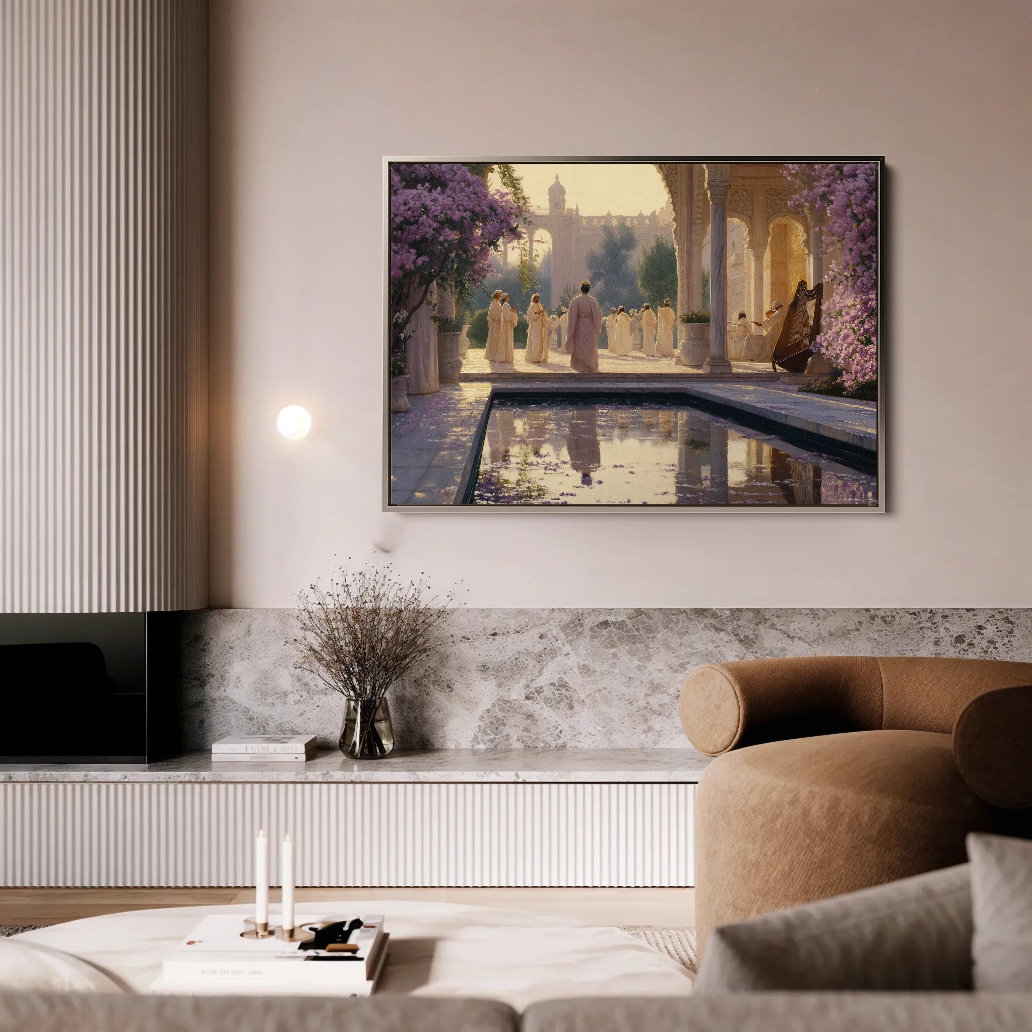 Orientalist Canvas Wall Art WAD135-OR 90 x 60 cm / Stretched on hidden frame
