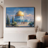 Palestine 135 Canvas Art 60 x 40 cm / Stretched on hidden frame