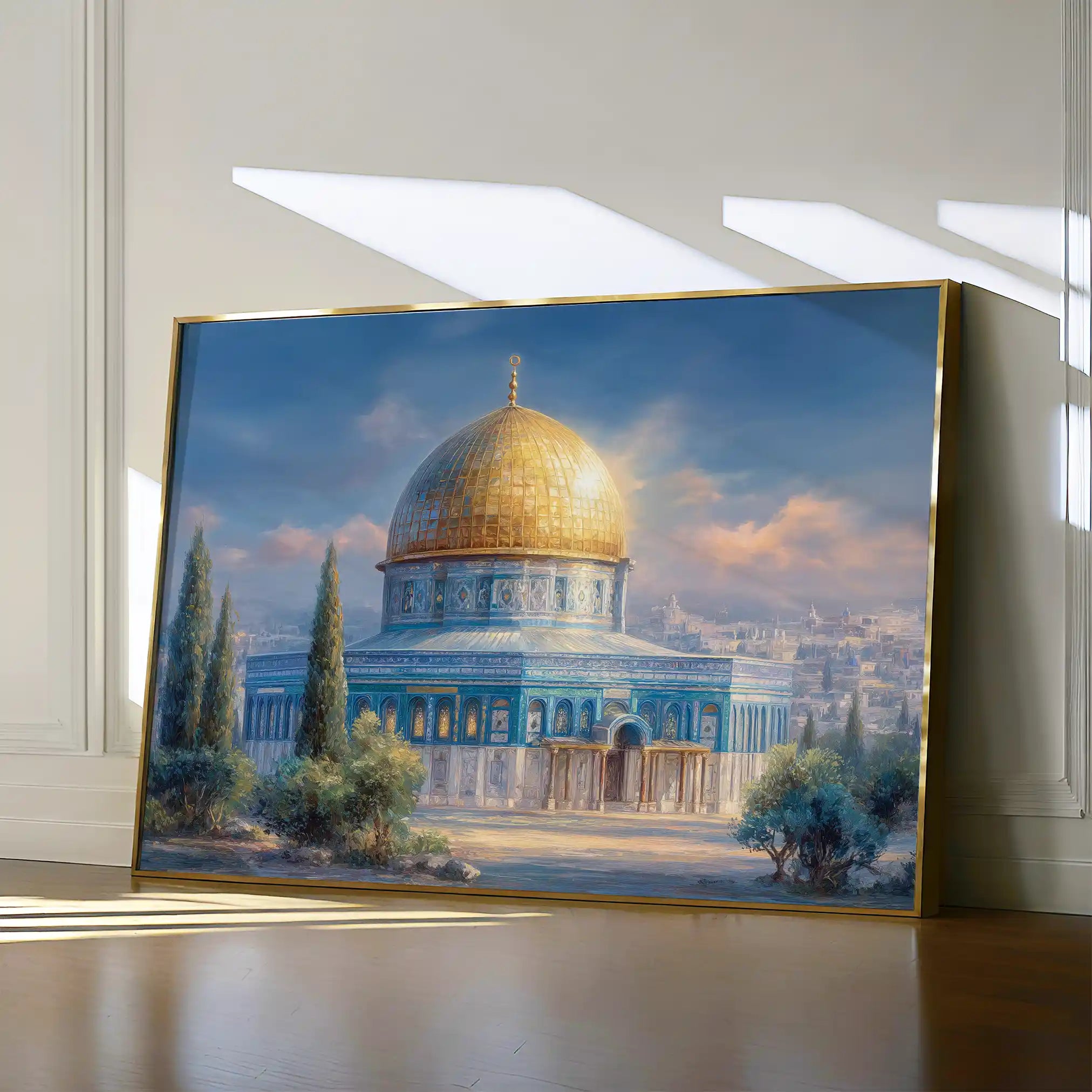 Palestine 135 Canvas Art 60 x 40 cm / Stretched on hidden frame