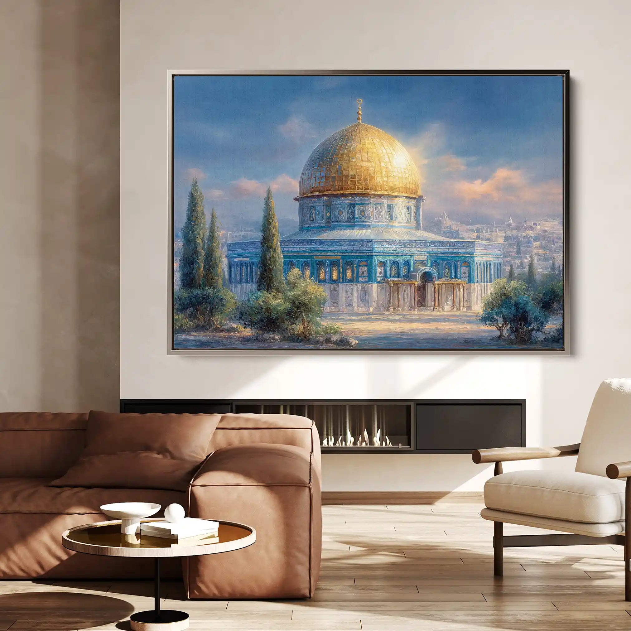 Palestine 135 Canvas Art 60 x 40 cm / Stretched on hidden frame