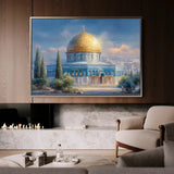 Palestine 135 Canvas Art 60 x 40 cm / Stretched on hidden frame