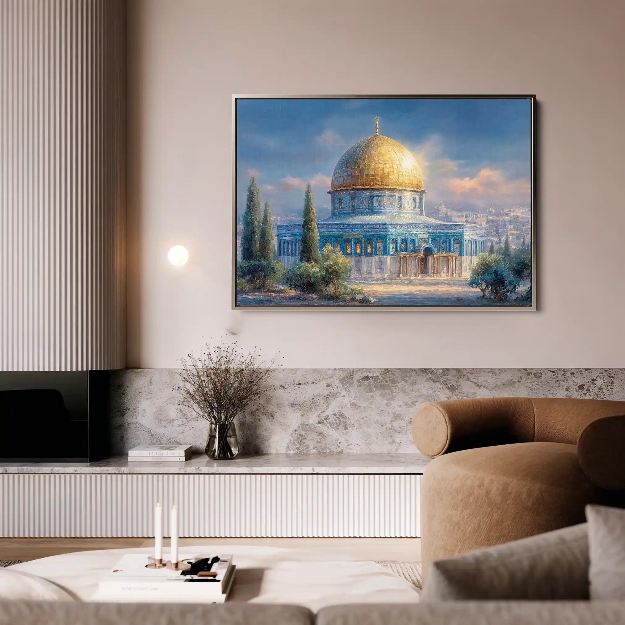 Palestine 135 Canvas Art 60 x 40 cm / Stretched on hidden frame