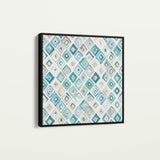 Abstract 1350 Canvas Art 60 x 60 cm / Stretched on hidden frame