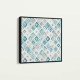 Abstract 1351 Canvas Art 60 x 60 cm / Stretched on hidden frame