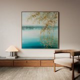 Abstract 1353 Canvas Art 60 x 60 cm / Stretched on hidden frame