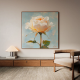 Floral Canvas Wall Art WAD1354-F 80 x 80 cm / Stretched on hidden frame
