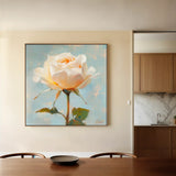 Floral Canvas Wall Art WAD1354-F 80 x 80 cm / Stretched on hidden frame