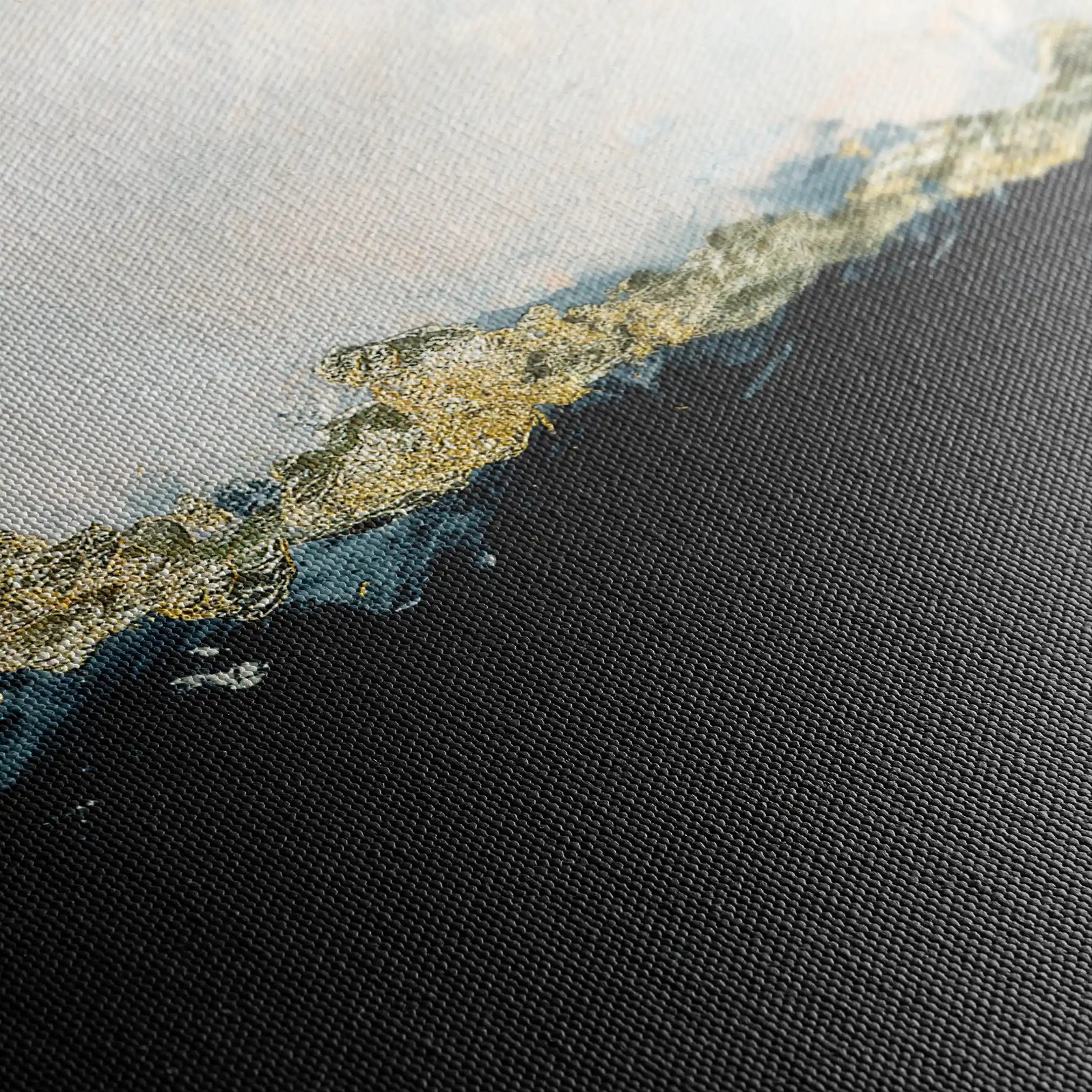 Abstract 136 Canvas Art 60 x 40 cm / Stretched on hidden frame