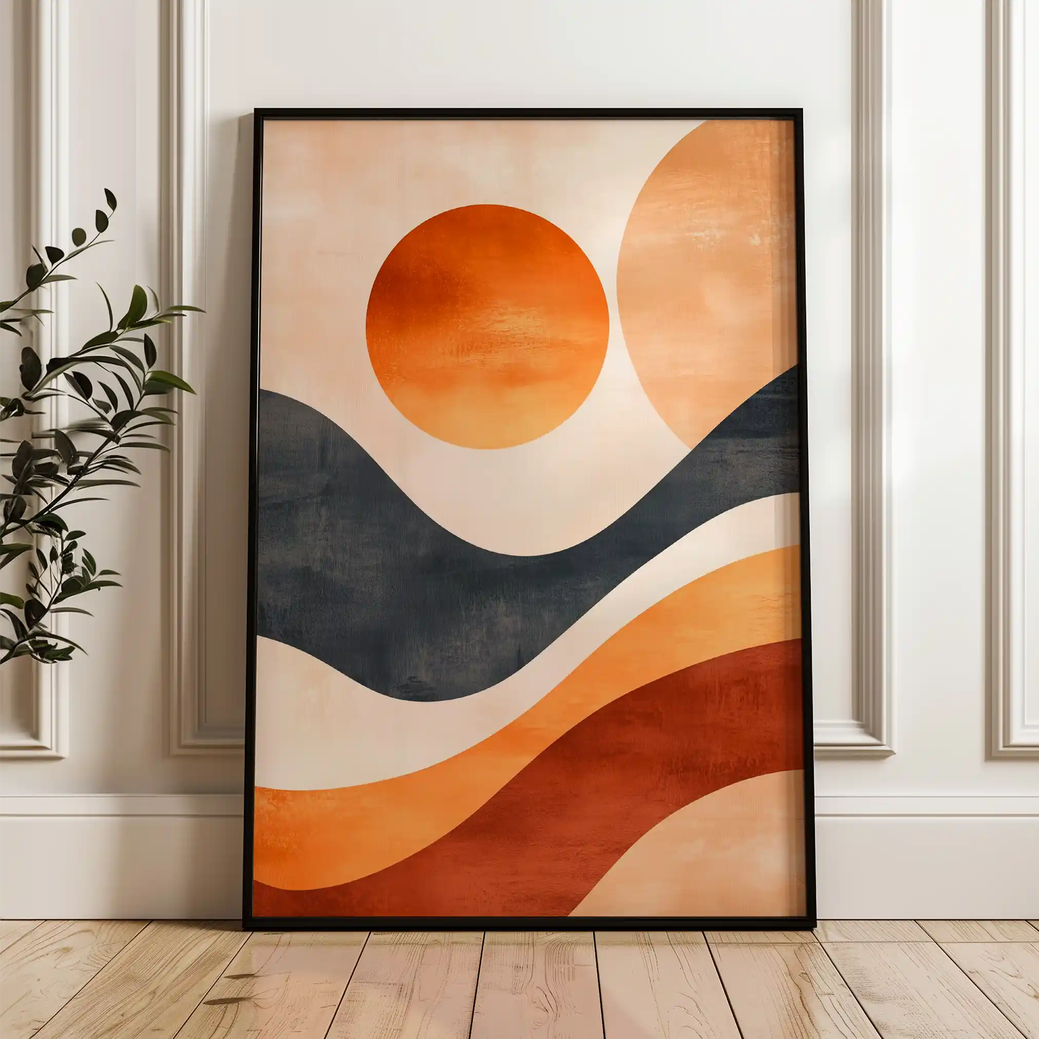 Boho 136 Canvas Art 90 x 60 cm / Stretched on hidden frame
